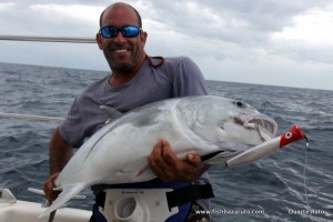 The peak summer months are excellent to target big GT´s on poppers off the Bazaruto Archipelago