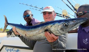 John Mutton with a decent size wahoo...