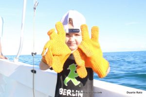 Wire Man in training...bazaruto - light tackle