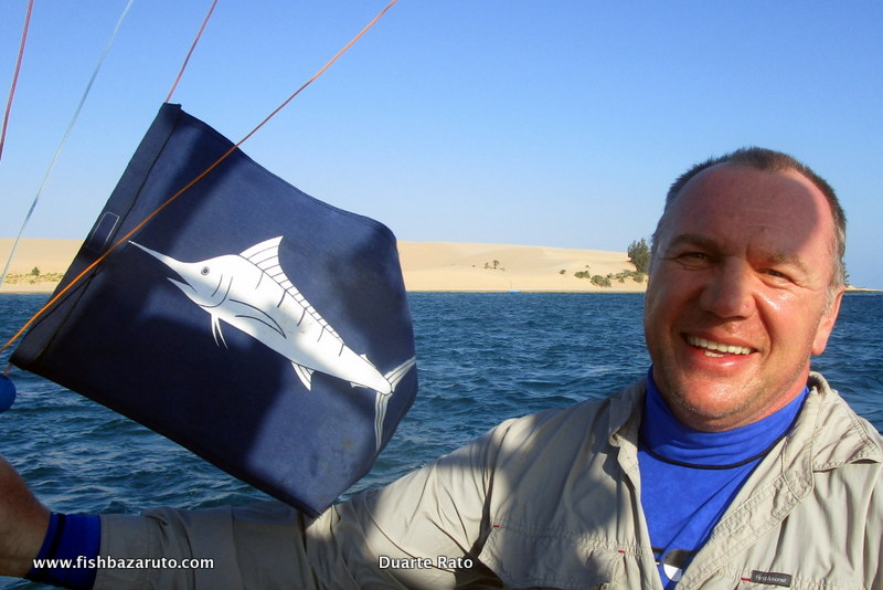 Successful black marlin release!
