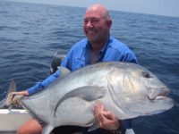 When we mean Big fish we mean Marlin but there´s other oversized species on the archipelago and here´s a XL GT released recently on the northern grounds
