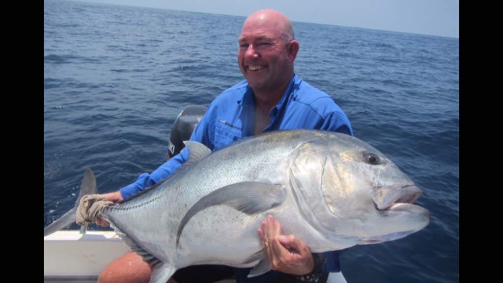 When we mean Big fish we mean Marlin but there´s other oversized species on the archipelago and here´s a XL GT released recently on the northern grounds