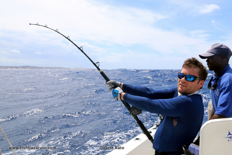 It was not a Big Fish but it certainly felt like it on the gear we hooked it and in 25 knots plus. Awesome adventure for over 2 hours with Emmet doing the honours on the rod and a brilliant job as usual!