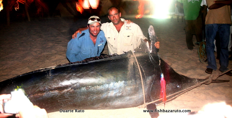 Mozambique's first Grander Blue Marlin? Could be!
