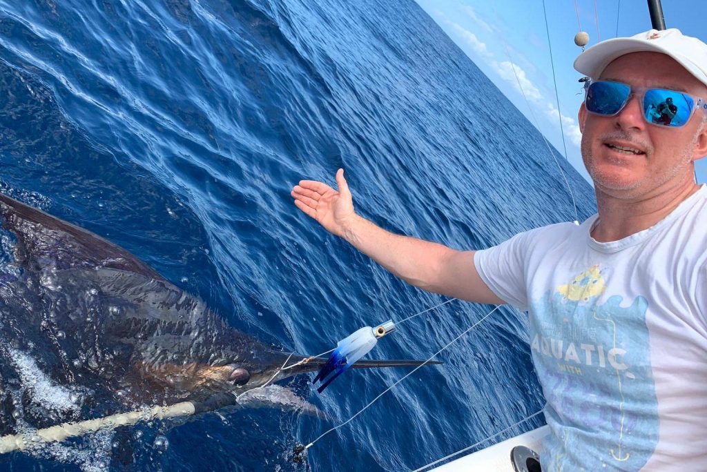 Catching your first marlin with Captain Duarte Rato