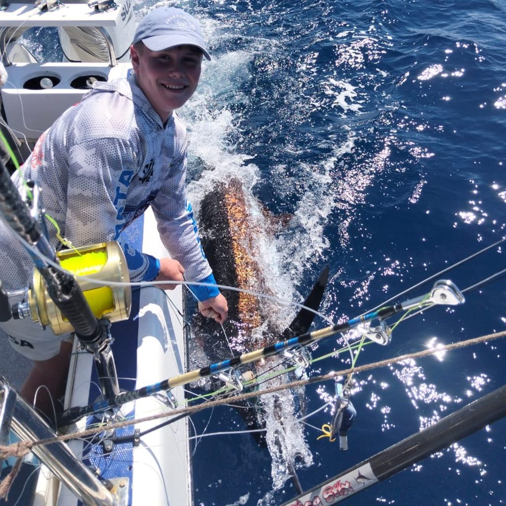 Marlin FIshing Bazaruto in August