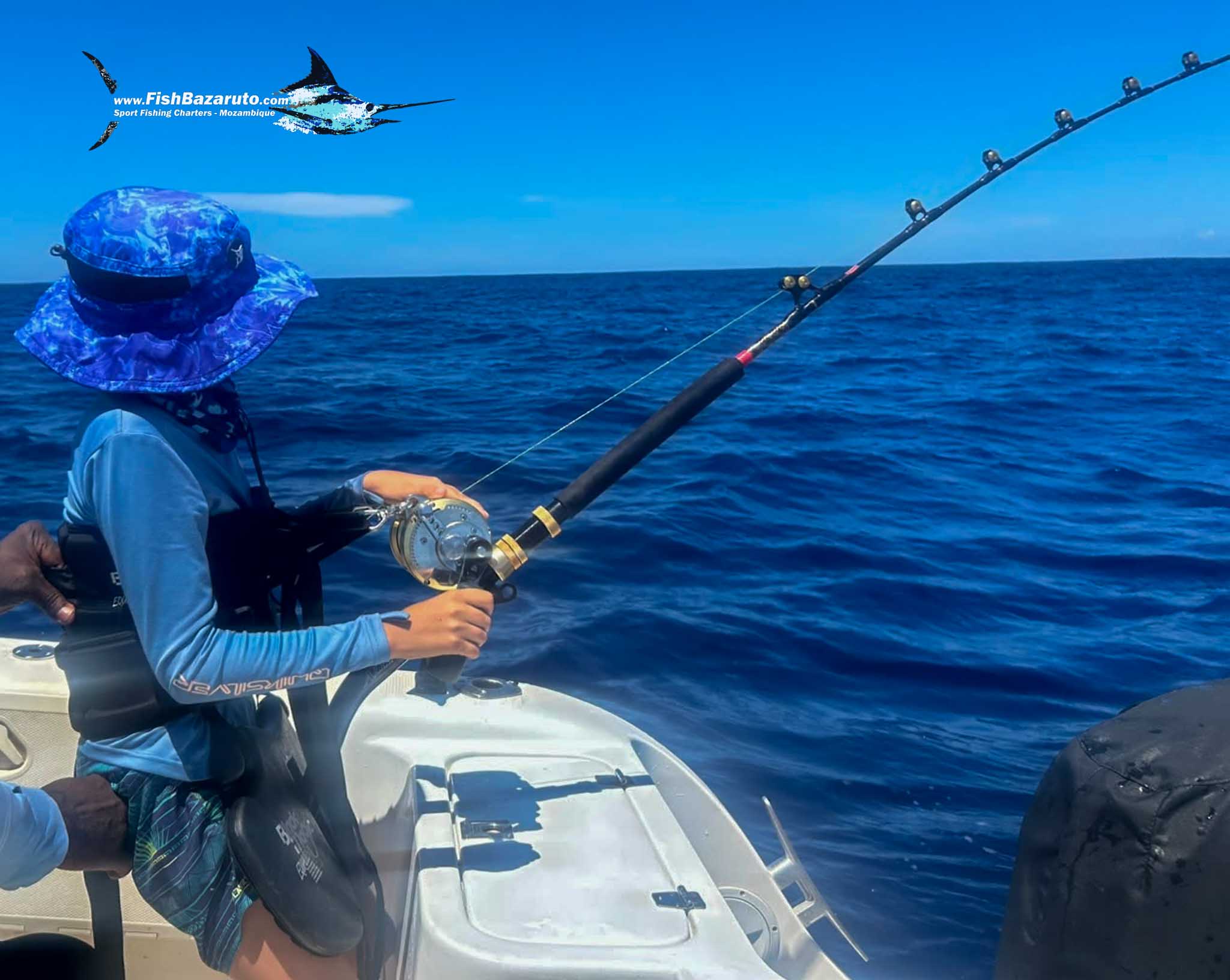 Dudas releases his first Blue Marlin!